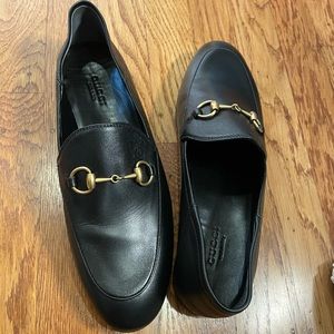 Gucci Brixton leather loafers
